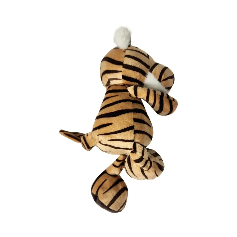 Ai Bei Toys Plush Tiger Stuffed Animal Orange Black Striped Jungle Safari 9 Inch